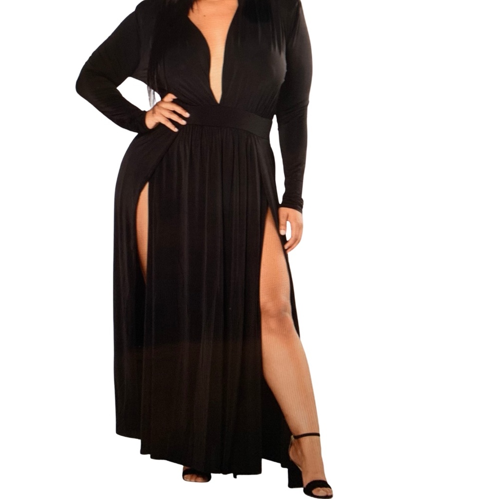 Long Black Dress - Picture 8 of 8